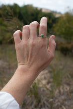 Load image into Gallery viewer, Lil Green Leaf; Size 6.75 (up to a size 8)