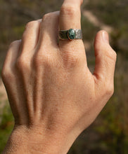 Load image into Gallery viewer, Green + Gold; Fits size 7.5- 7.75