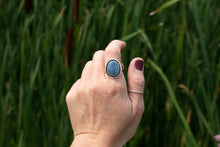 Load image into Gallery viewer, Deep Blue Shadows; Size 7.75