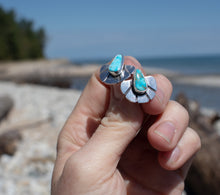 Load image into Gallery viewer, Floral Studs #1