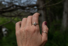 Load image into Gallery viewer, Pinky Prehnite Greenstone Ring; Size 9