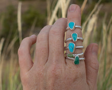 Load image into Gallery viewer, Turq ring; size 9.5