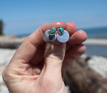 Load image into Gallery viewer, Full Moon Studs #2