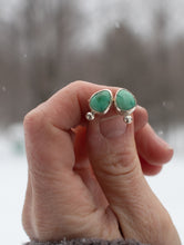 Load image into Gallery viewer, Emerald studs