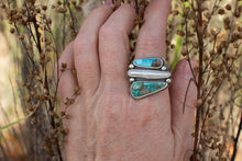 Load image into Gallery viewer, Turquoise and pearl sandwich ; size 7.5