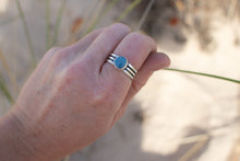 Load image into Gallery viewer, Wide banded Leland Blue ; size 8.5