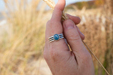 Load image into Gallery viewer, Wide banded Leland Blue ; size 8.5