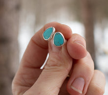 Load image into Gallery viewer, Turq Studs # 1