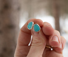 Load image into Gallery viewer, Turq Studs # 1