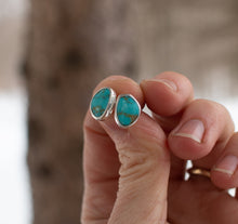 Load image into Gallery viewer, Turq Studs # 2