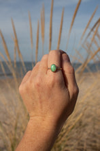 Load image into Gallery viewer, Green + Gold ; Size 8
