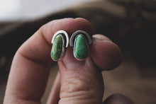 Load image into Gallery viewer, Emerald Studs Number 2