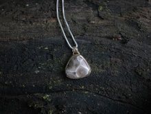Load image into Gallery viewer, Petoskey Necklace #3; With Gold!