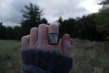 Load image into Gallery viewer, Montana Agate Ring Size 5.5