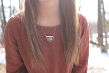 Load image into Gallery viewer, Sunset Stone Necklace