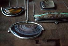 Load image into Gallery viewer, Tree Rings Agate Necklace