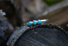 Load image into Gallery viewer, Triple Stone Turq Cuff