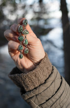 Load image into Gallery viewer, Turquoise Waterfall Studs