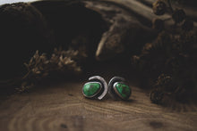 Load image into Gallery viewer, Emerald Studs Number 1