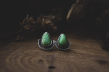 Load image into Gallery viewer, Emerald Studs Number 3