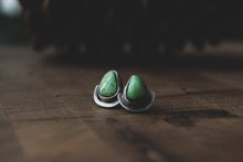 Load image into Gallery viewer, Emerald Studs Number 4