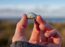 Load image into Gallery viewer, Textured Moon Ring, size 7.25