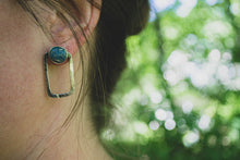 Load image into Gallery viewer, Blue Bar Studs