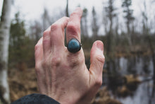 Load image into Gallery viewer, Lightning Blue Ring; Size 5.75