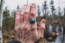 Load image into Gallery viewer, Lightning Blue Ring; Size 5.75