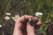 Load image into Gallery viewer, Little Green Studs