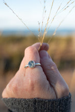 Load image into Gallery viewer, Little baby blue ring; Size. 7.5