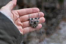 Load image into Gallery viewer, Petoskey Shield Necklace