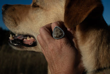 Load image into Gallery viewer, Petoskey Teardrop Ring; Size 7.25