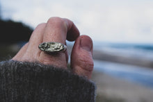 Load image into Gallery viewer, Bars of Silver Ring size 7.5