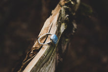 Load image into Gallery viewer, Leland Blue Button Ring; Size 6