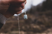 Load image into Gallery viewer, Funky Bezeled Leland Blue Necklace
