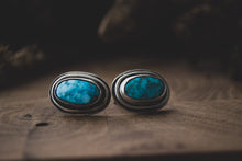 Load image into Gallery viewer, Bright Blue Studs