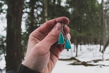 Load image into Gallery viewer, Ombre Triangle Earrings