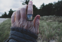 Load image into Gallery viewer, Montana Agate Ring Size 5.5
