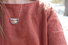 Load image into Gallery viewer, Sunset Stone Necklace
