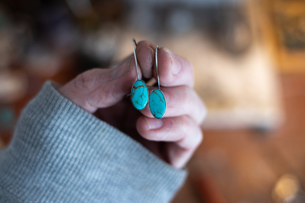 Little Dangly Turquoise