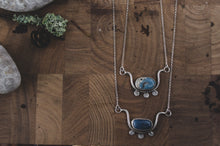 Load image into Gallery viewer, Deep Blue Clouds Necklace
