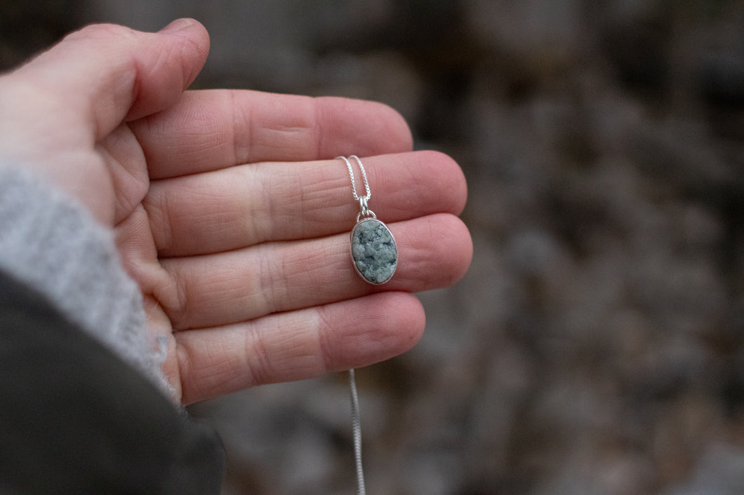 Textured Pebble necklace